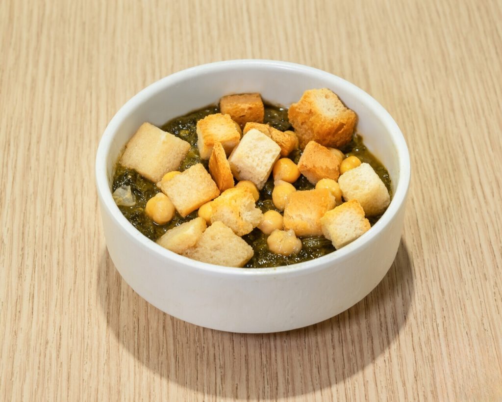 Espinacas con garbanzos 